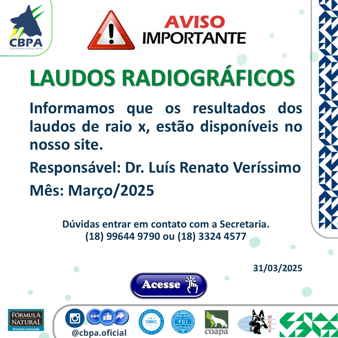 Laudo Março dr. Veríssimo
