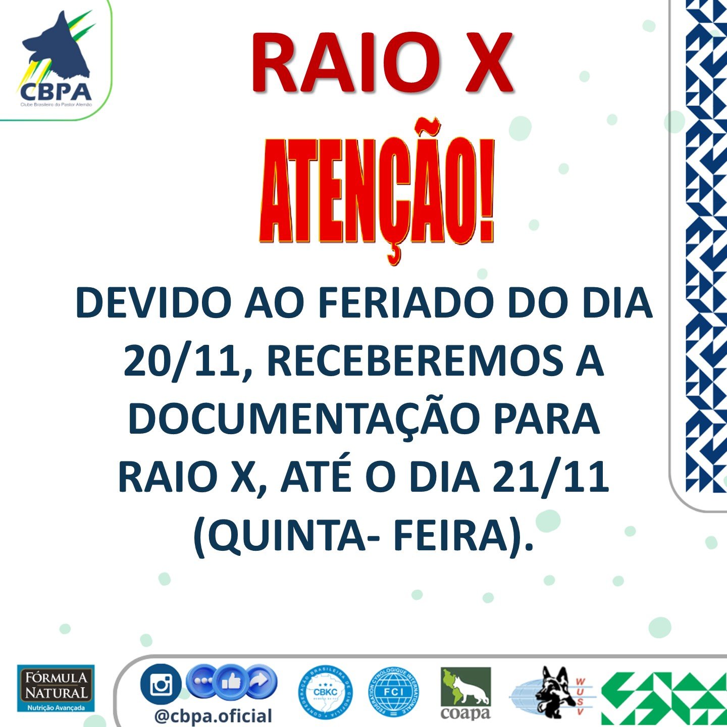 Raio X - fERIADO