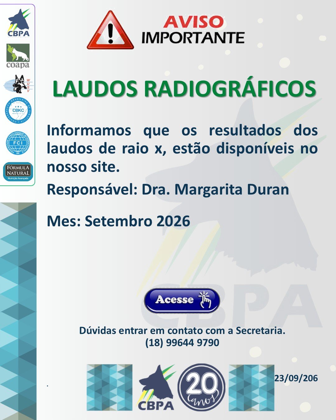 setembro 2026 DRª MARGARITA DURAN 