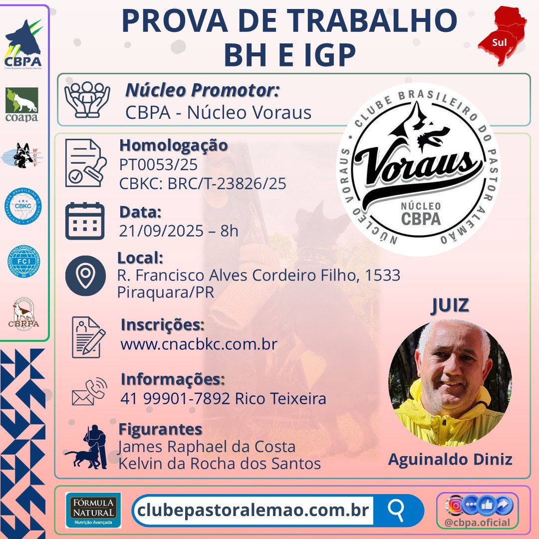 Prova de Trabalho - BH e IGP