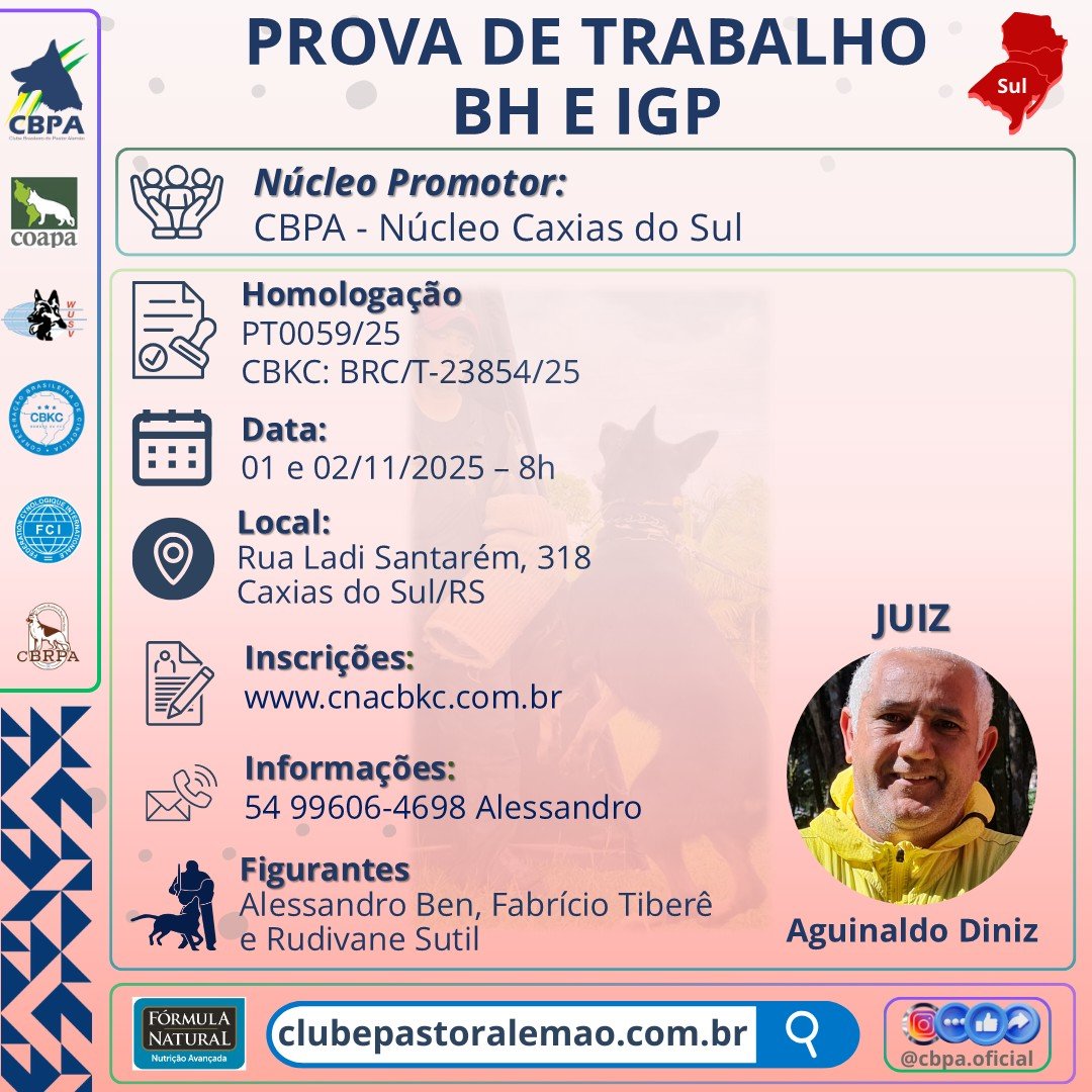 Prova de Trabalho - BH/IGP/Credenciamento de Figurantes