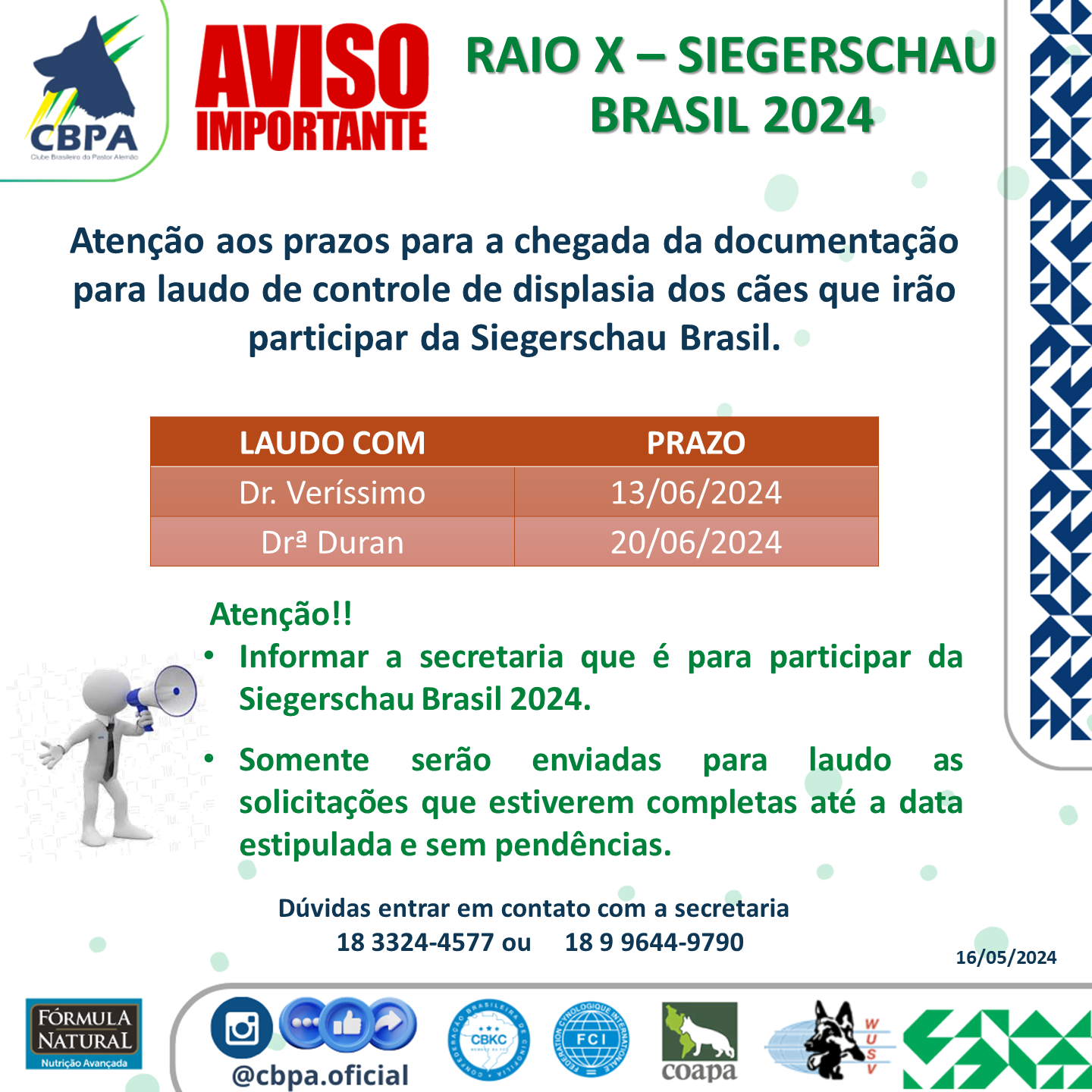 Raio X - Siegerschau Brasil 2024
