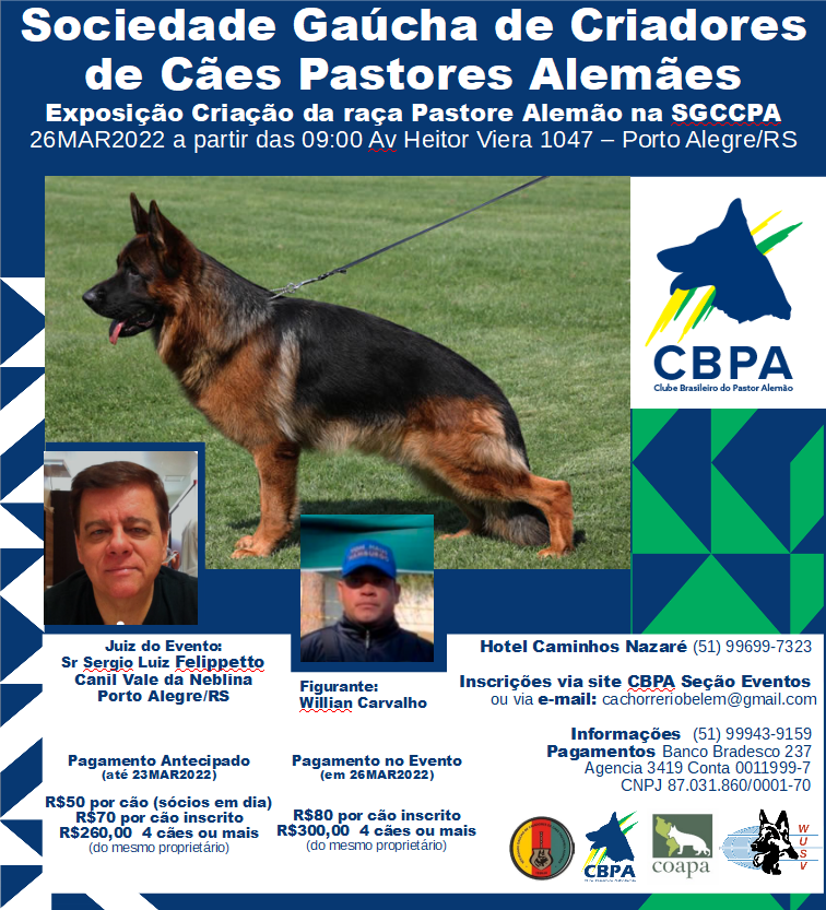 Premiação Campeonato Paulista 2019 – SCCPA – Sociedade Campineira de Cães  Pastores Alemães